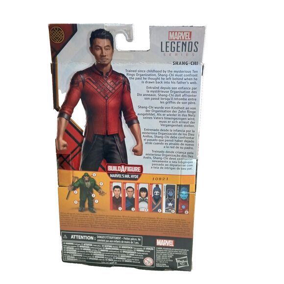 Hasbro Marvel Legends of the 10 Ten Rings Shang-Chi Action Figure BAF Mr. Hyde - Picture 3 of 4